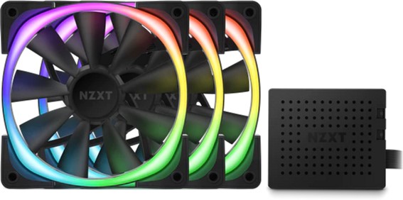 

Кулер NZXT Aer RGB 2 120 мм Triple Starter Black (HF-2812C-TB)