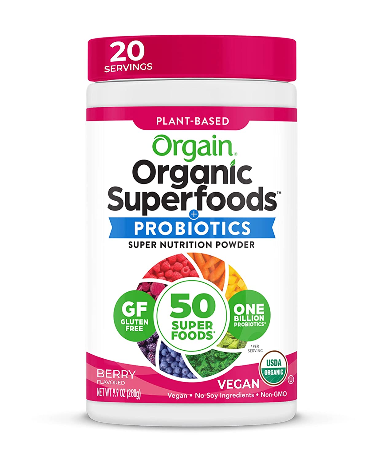 

Orgain Organic Superfoods+Probiotics 280 г (4384304081)