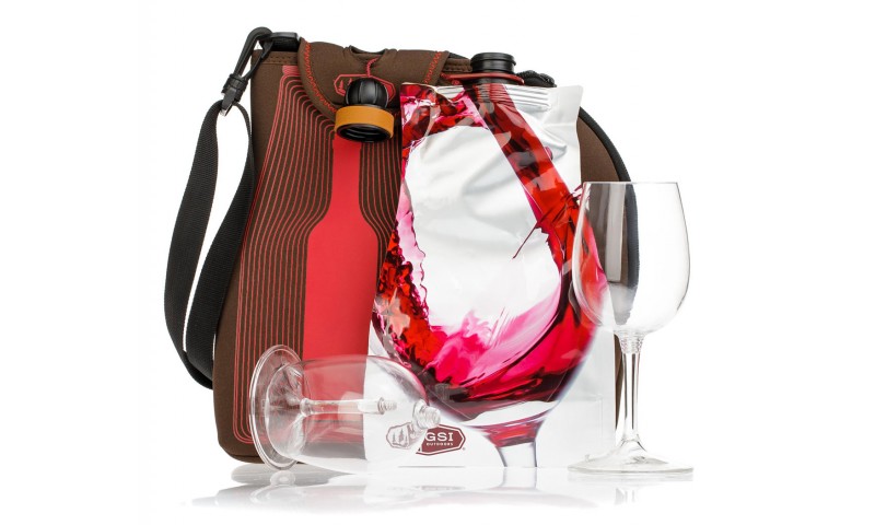 

Бурдюк и 2 бокала для вина GSI Outdoors Wine Glass Gift Set