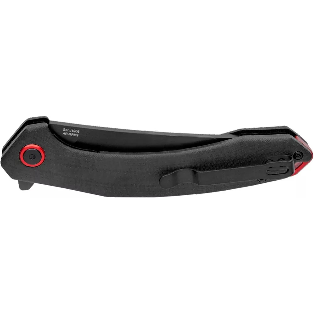 

Нож CJRB Gobi Black Blade, AR-RPM9 Steel, ц:black