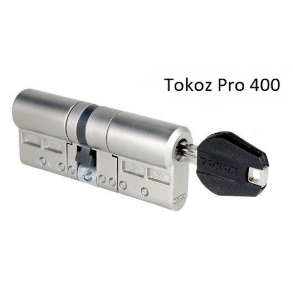 

Циллиндр TOKOZ PRO 400 85мм (40*45) матовый никель