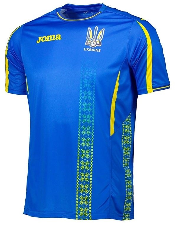 

Футболка сборной Украины синяя Joma XS FFU101012.17 2017