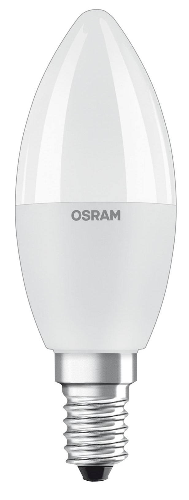 

Лампа світлодіодна OSRAM LED В40 5,5W (470Lm) 2700К+RGB E14 пульт ДУ