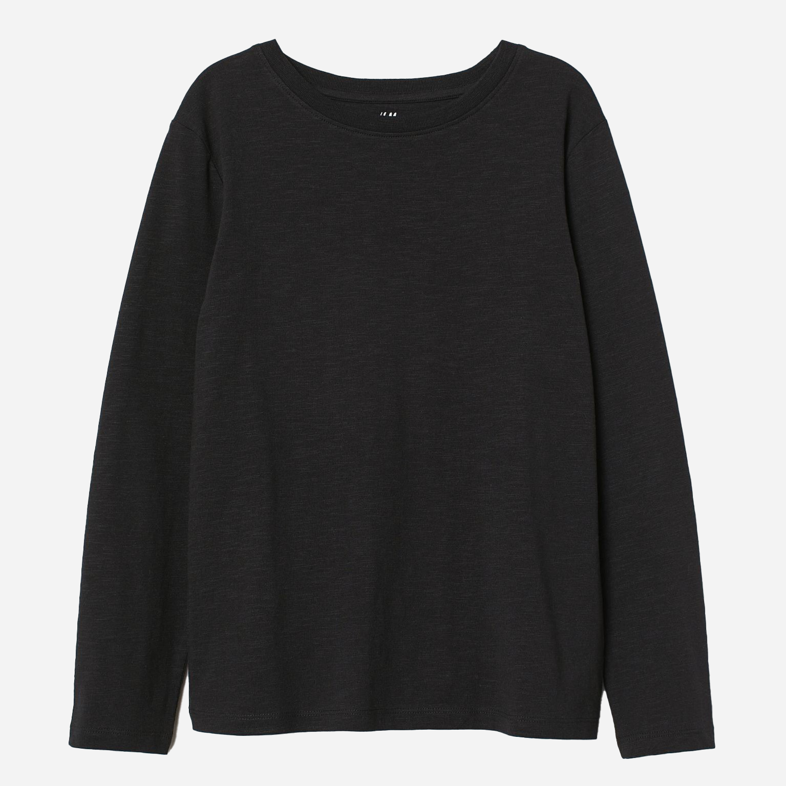 

Футболка с длинным рукавом H&M 1012-733344 170 см Черная