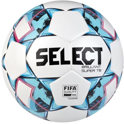 

Футбольный мяч Select Brillant Super TB (FIFA) бело-синий 361593-051 Размер 5