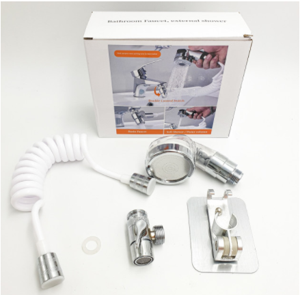 

Душевая система на умывальник Modified Faucet With external Shower душ на раковину для кухни и ванной