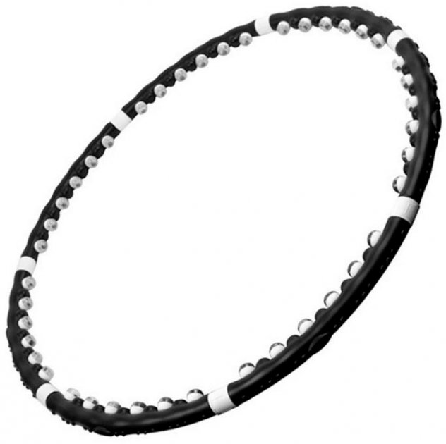 

Массажный обруч халахуп Massaging Hoop Exerciser Professional Bradex АМ 282 с магнитами обруч спортивный черный