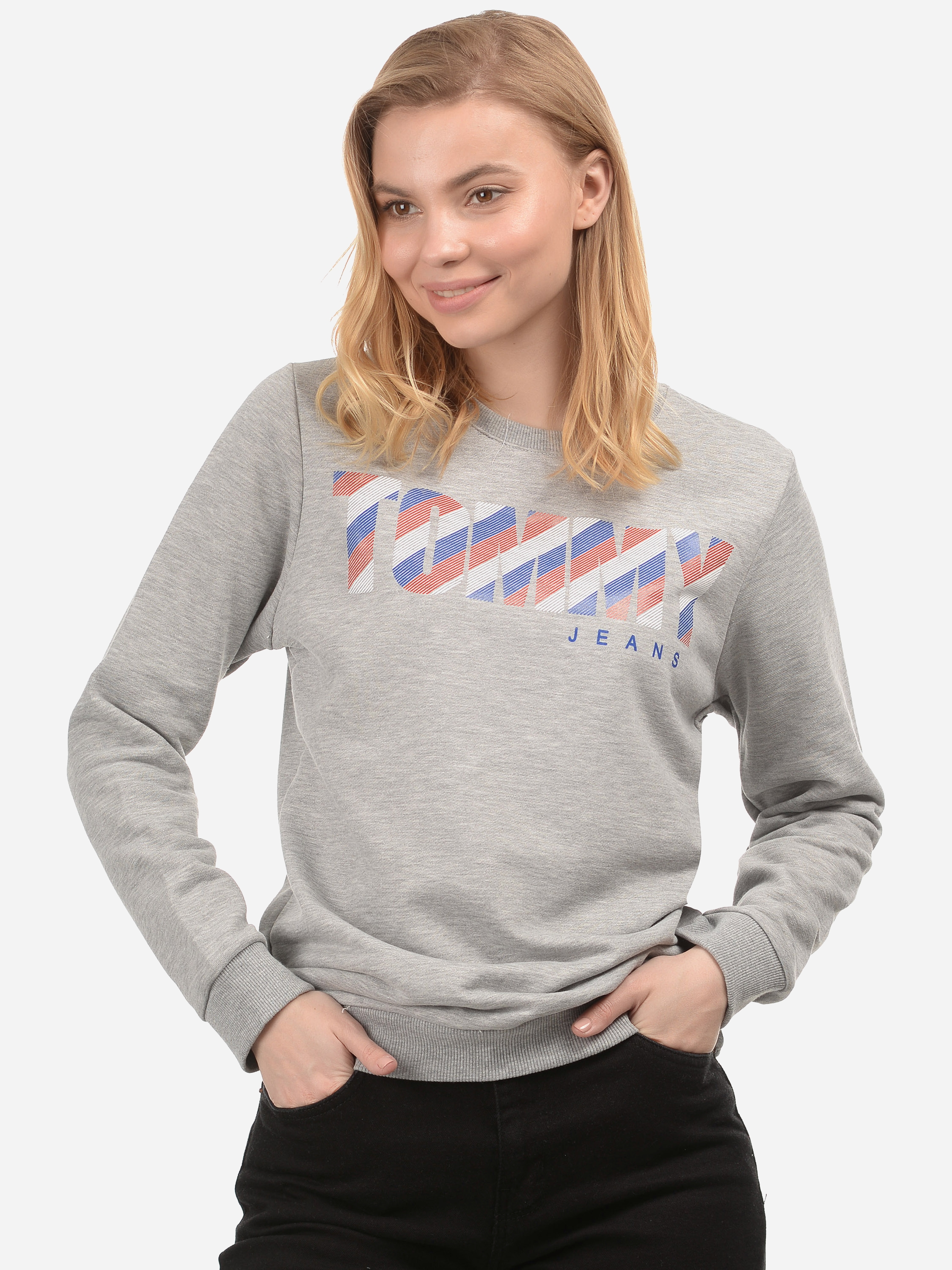 

Свитшот Tommy Jeans 9795.3  (42) Серый, Свитшот Tommy Jeans 9795.3 S (42) Серый