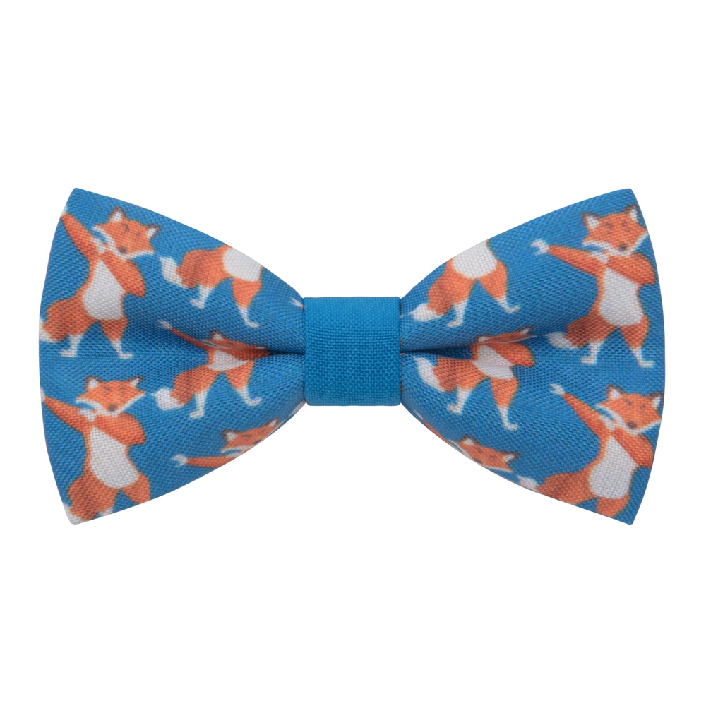 

Бабочка Bow Tie House синяя с Лисой 10380