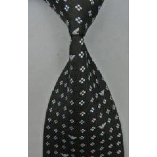 

Галстук Bow Tie House Basic черный с белым Армани 03612