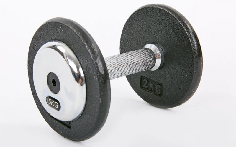 

Гантель/гиря Stein Vinil Black 5.0 кг (LKDB-504A-5) (F00239752)