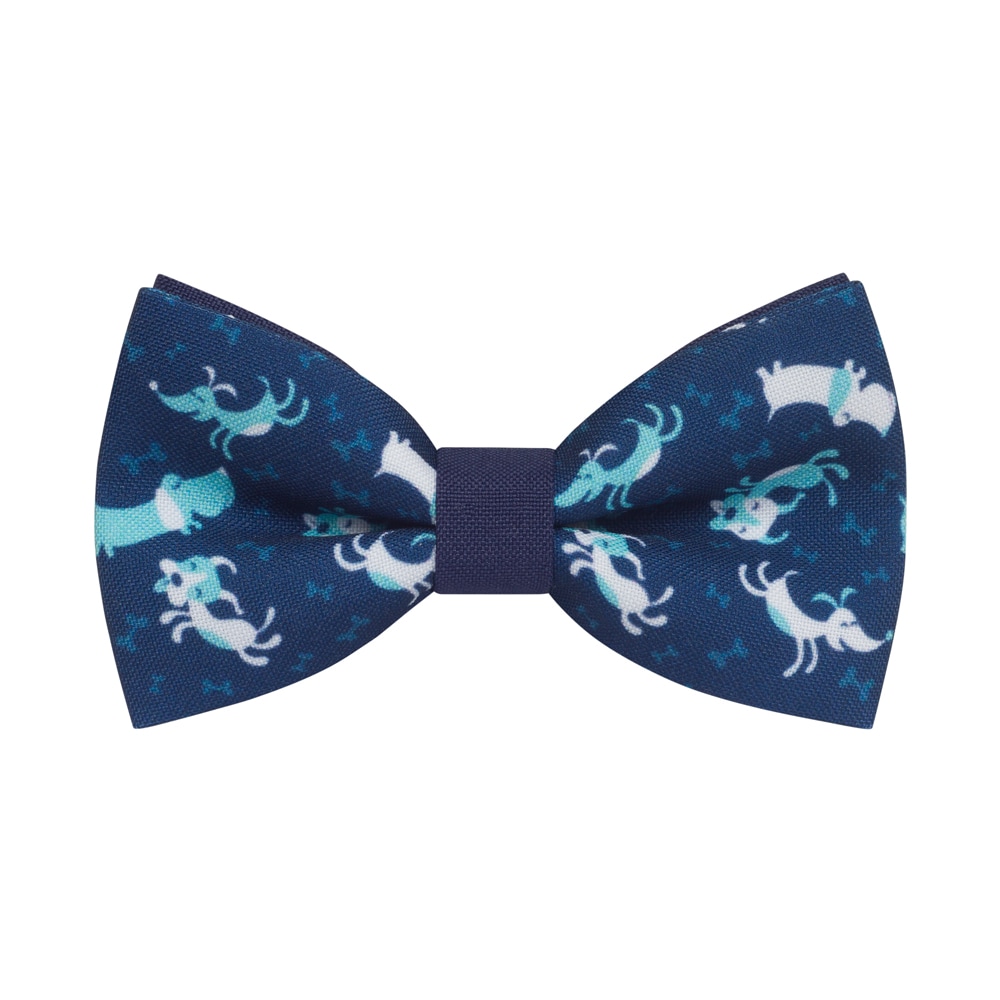 

Бабочка Bow Tie House синяя с собачками 10274