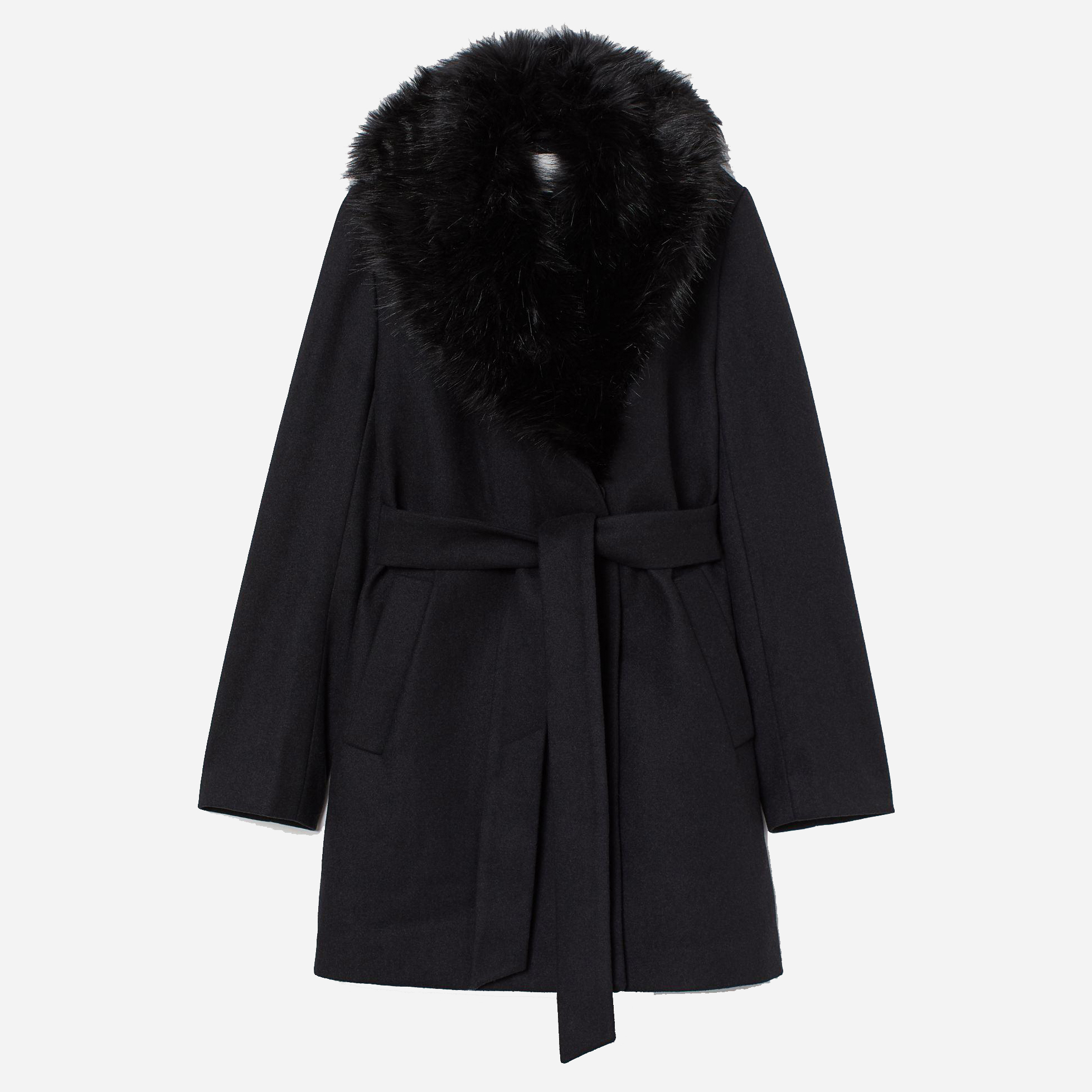 

Пальто H&M XAZ185168FGMT  Черное, Пальто H&M XAZ185168FGMT 34 Черное