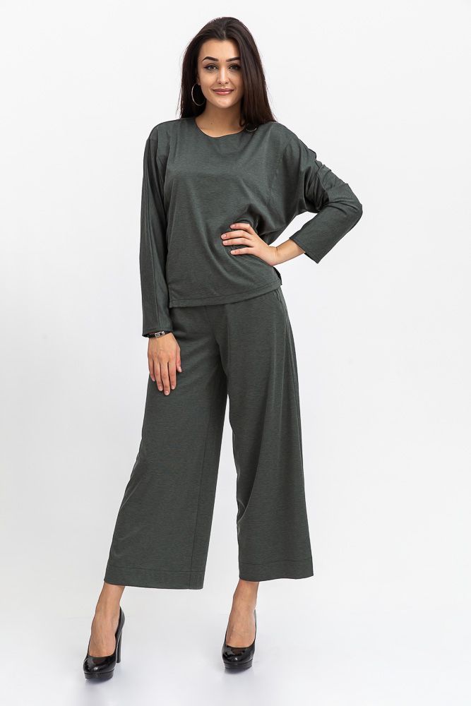 

Костюм женский цвет темно-зеленый размер  FG_02257_01, Костюм женский цвет темно-зеленый размер 34 FG_02257_01