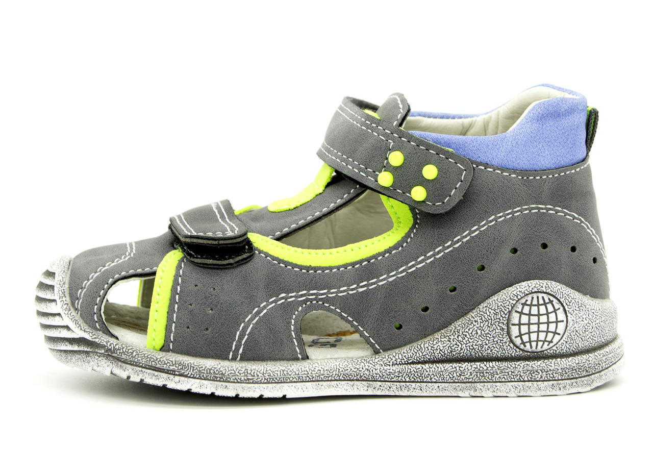 

Сандалии BBT Kids 24 (16 см) Серо-салатовый (H1927-3 grey-green 24 (16 см))