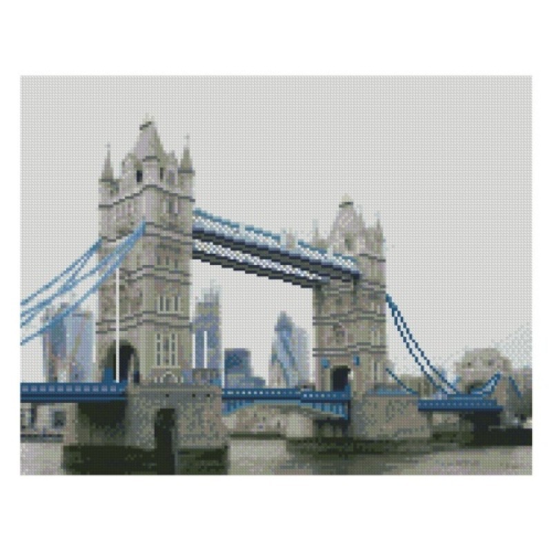 

Алмазная мозаика Strateg FA40841 Лондонский Tower Bridge, размер 40-50 см