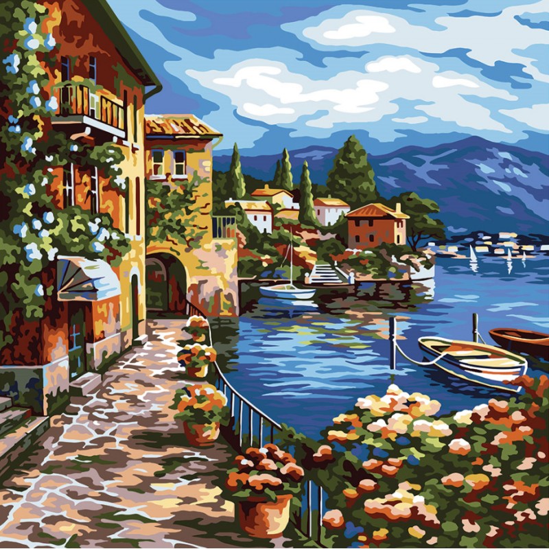 

Набор Картина "PAINTING BY NUMBERS" 40×40 см. UKC KpN-02-09