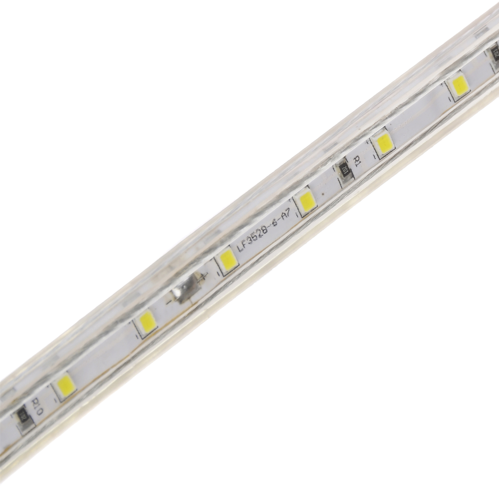 

Светодиодная лента Brille BY-028/60 10.8Вт/м 220V 2835 CW WHITE PCB IP67 3м (32-112-3)