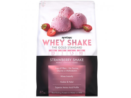 

Протеин Syntrax WHEY SHAKE 2.27кг Вкус Клубничный коктейль