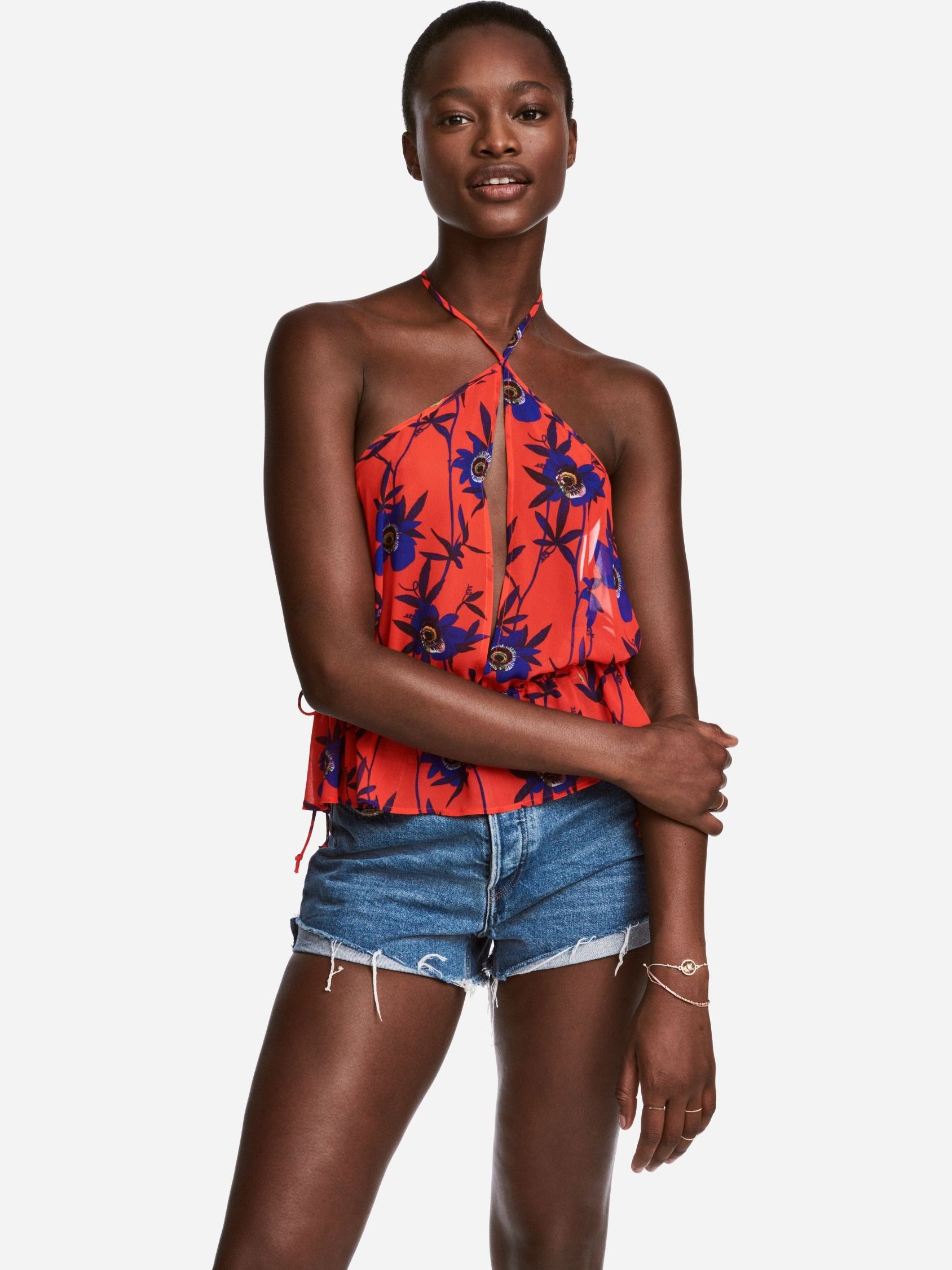 

Топ H&M 3hm06110002  Красный, Топ H&M 3hm06110002 42 Красный