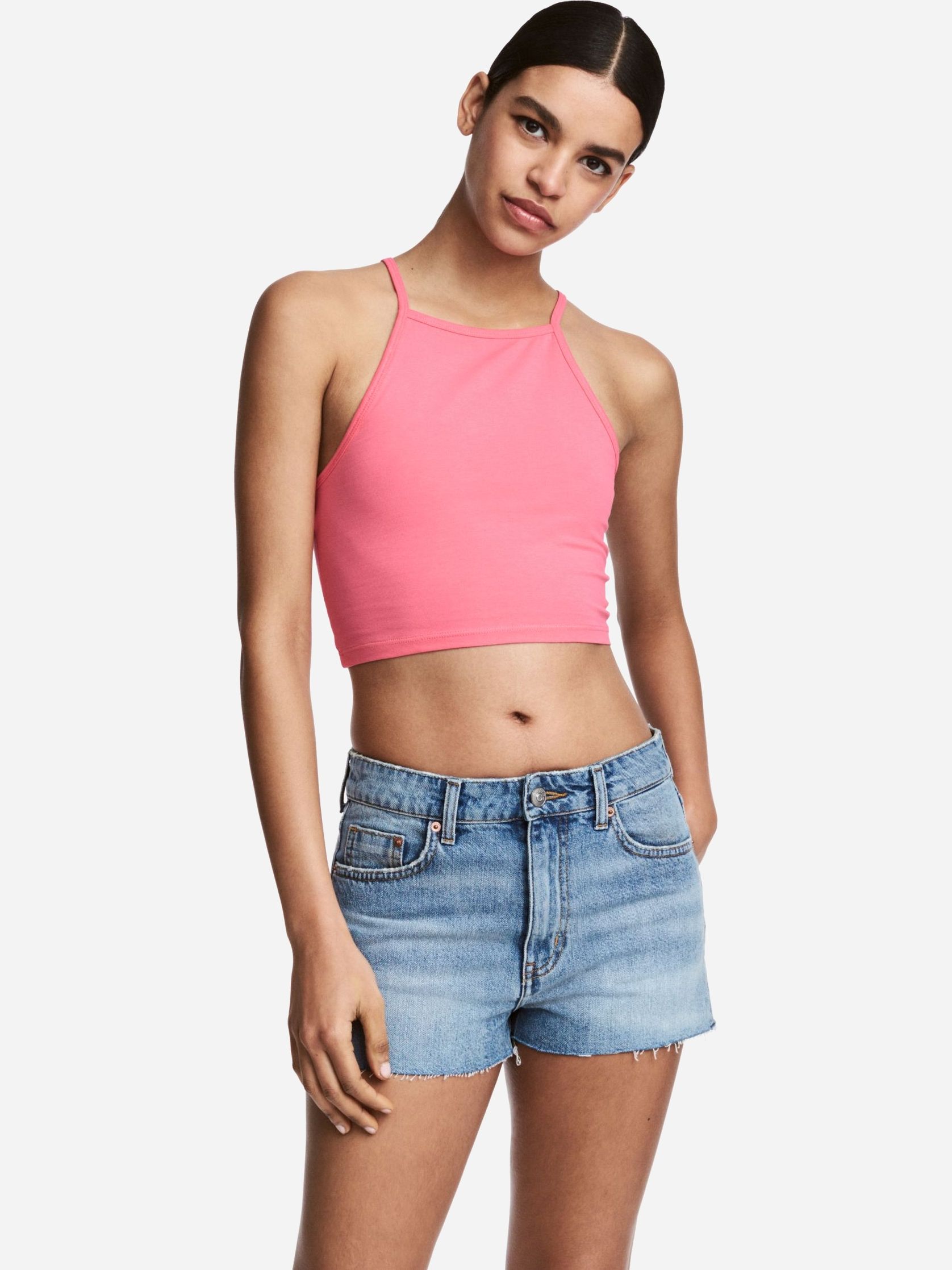 

Топ H&M 3hm06110214  Розовый, Топ H&M 3hm06110214 L Розовый