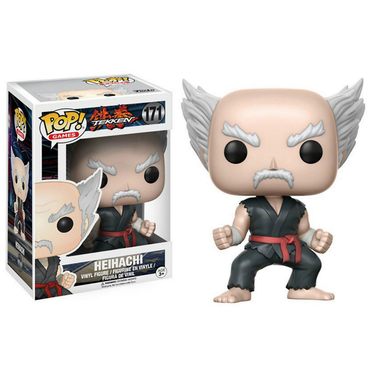 

Фигурка Funko Pop Фанко Поп Теккен Хэйхати Мисима Tekken Heihachi 10 см Game T H 171