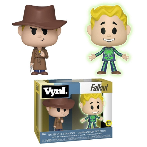 

Набор фигурок Funko Pop Фанко Поп Фаллаут Таинственный Незнакомец и Адамантиевый Скелет 9.5 см F MS AS
