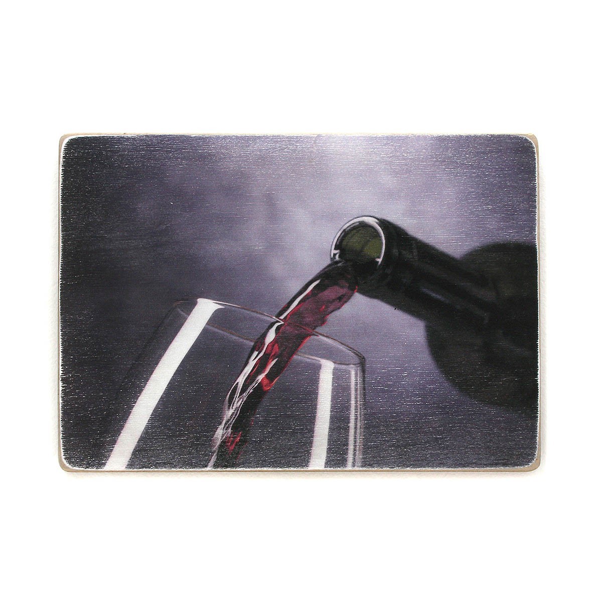 

Деревянный постер Wood Posters "Красное вино в бокале. Темный фон" (A1 формат, фанера)