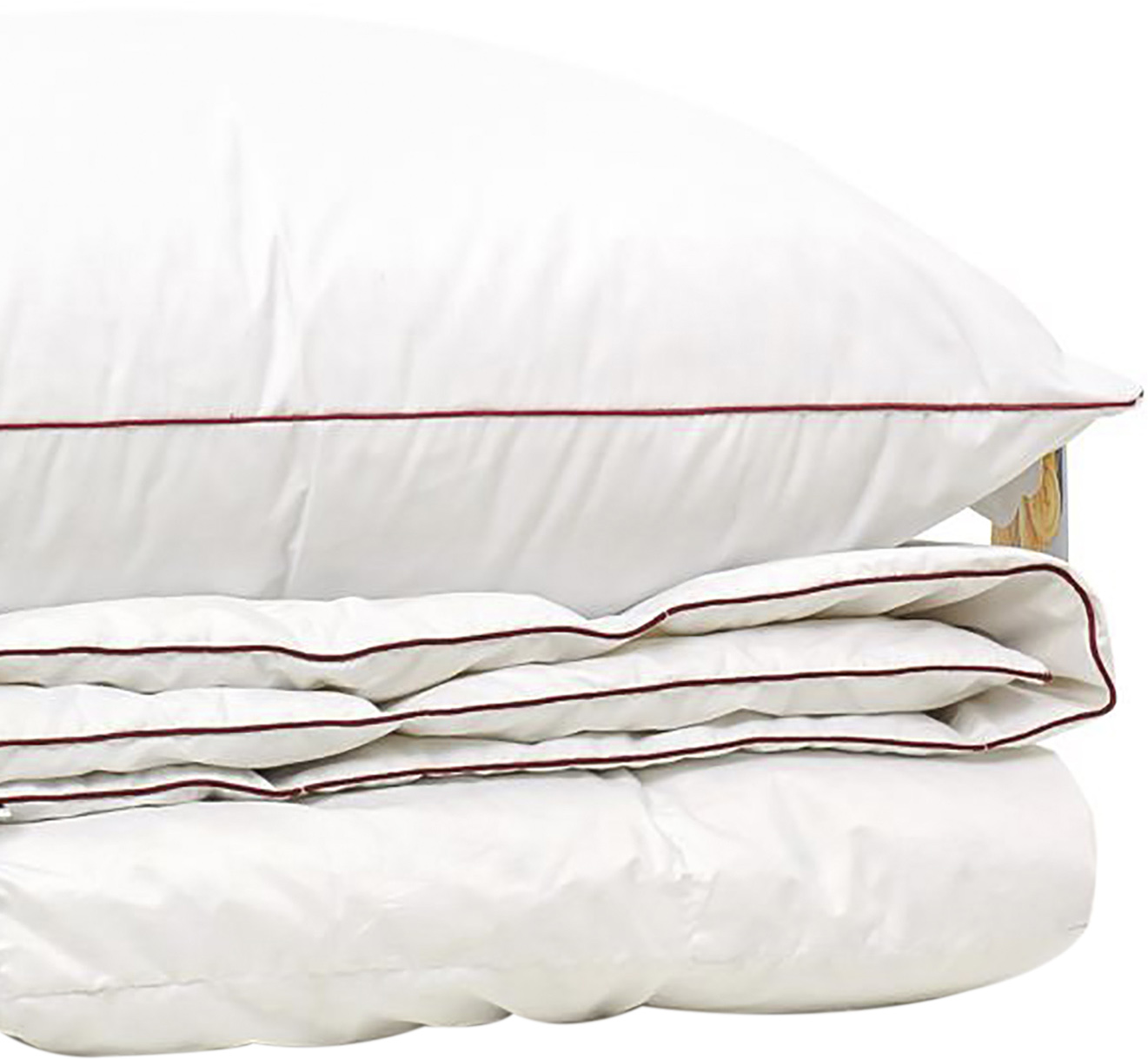 

Набор пуховый MirSon DeLuxе Лето №2029 Одеяло 155x215 + подушка 50x70 упругая