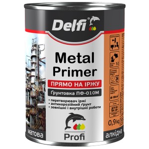 

​Грунтовка по ржавчине ПФ-010 М Delfi серый 2,8кг