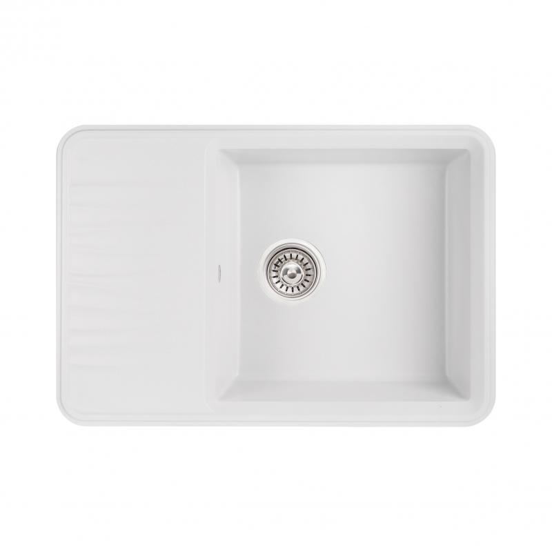 

Кухонная мойка Qtap CS 7440 White (QT7440WHI650) SD00044389