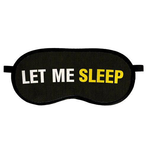 

Маска для сна Let me sleep Presentville 18,5х8,5 см 000179388