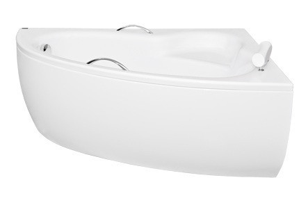 

Ванна акрилова Besco NATALIA 150x100 права з панелькою та ніжками (WAN-150-NP)