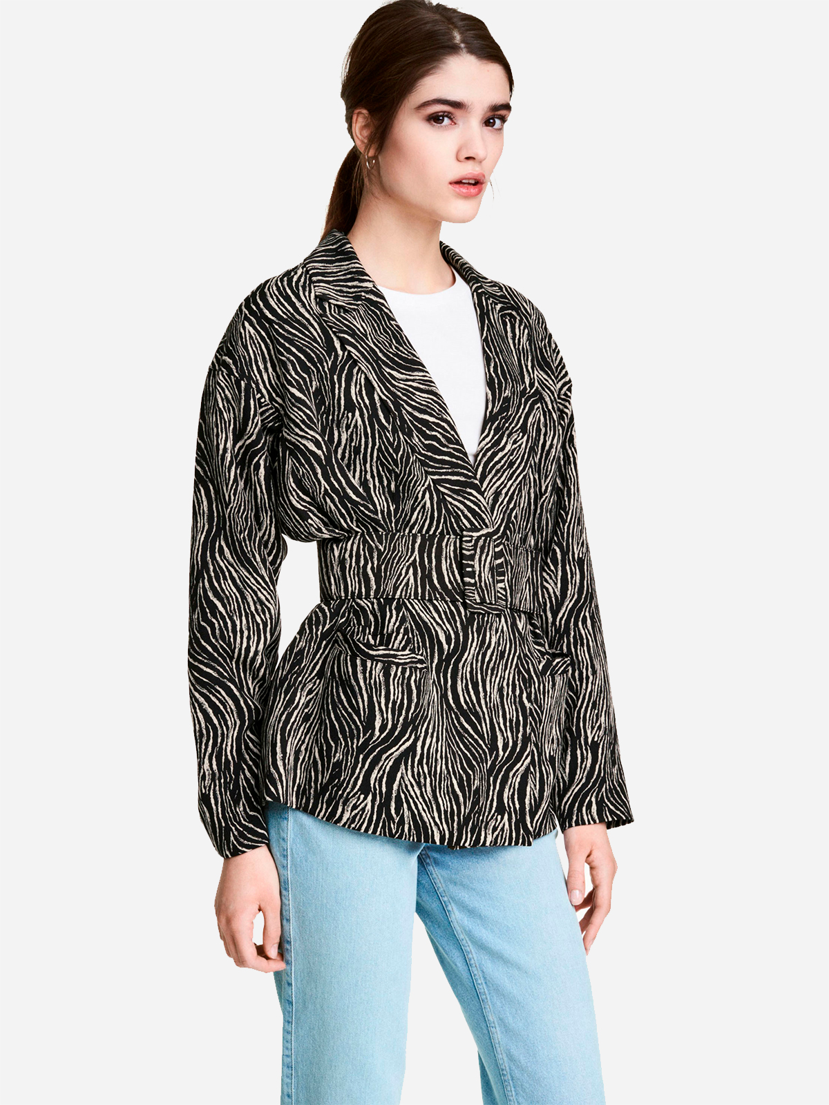 

Пиджак H&M XAZ155824LEFE  Зебра, Пиджак H&M XAZ155824LEFE 34 Зебра