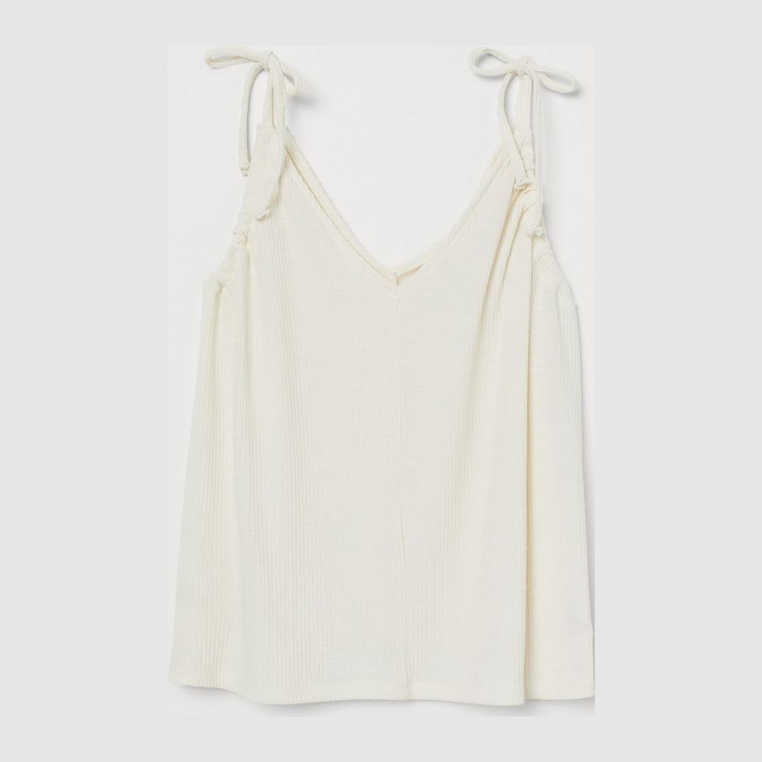 

Топ H& 0775749-0  Кремовый, Топ H&M 0775749-0 M Кремовый