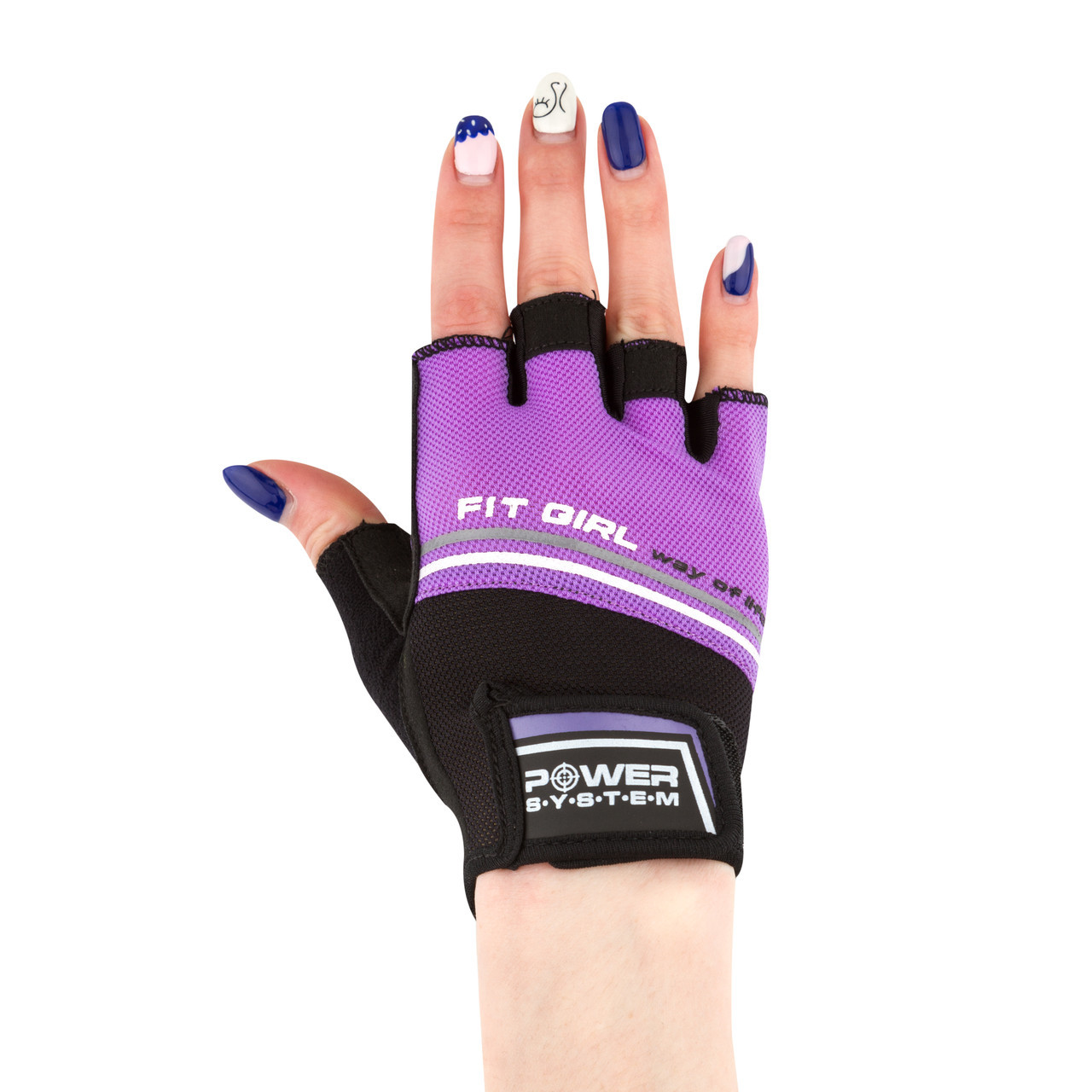 

Перчатки для фитнеса и тяжелой атлетики Power System Fit Girl Evo PS-2920 S Purple