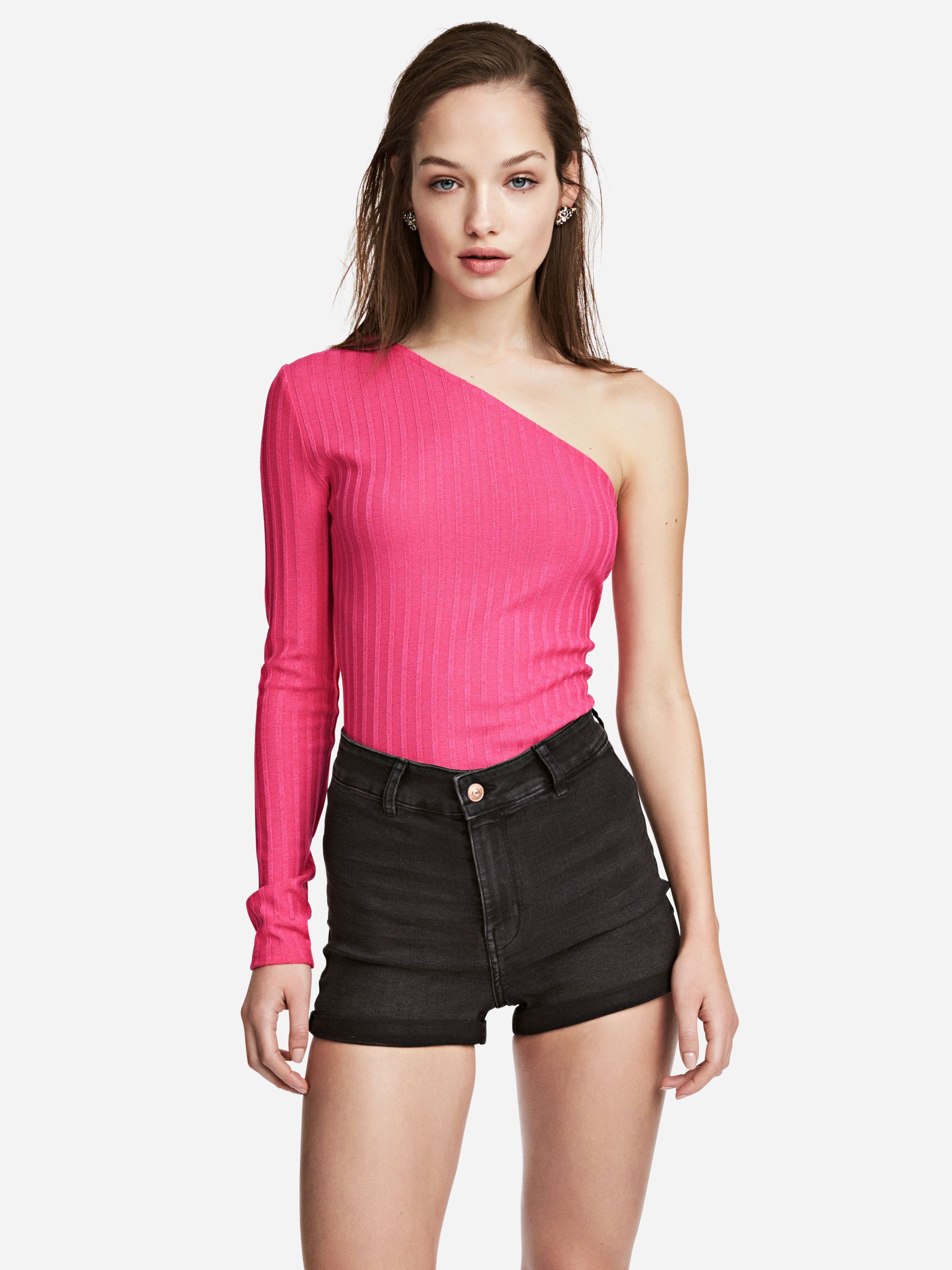 

Топ H&M 0474664-5  Розовый, Топ H&M 0474664-5 S Розовый