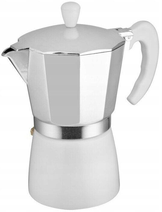 

Кофеварка гейзерная FLORINA ALUM MACCHIATO 1K2222 KPS-B-6 WHITE