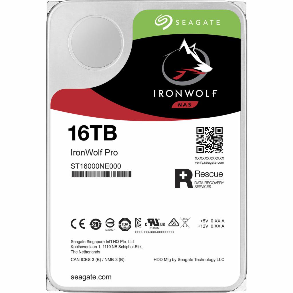 

Жесткий диск 3.5 16TB Seagate (ST16000NE000)