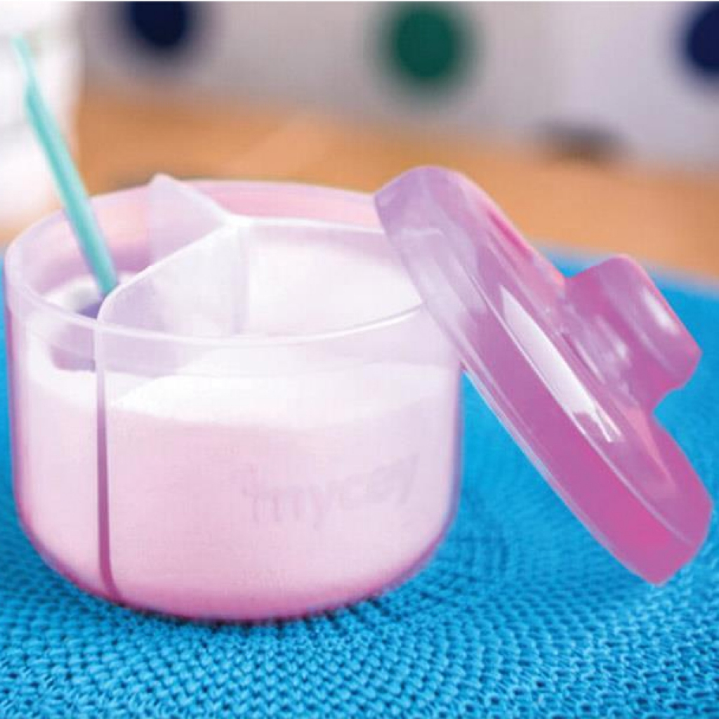 

Контейнер для хранения продуктов и смесей розовый Mycey (8698694124540)