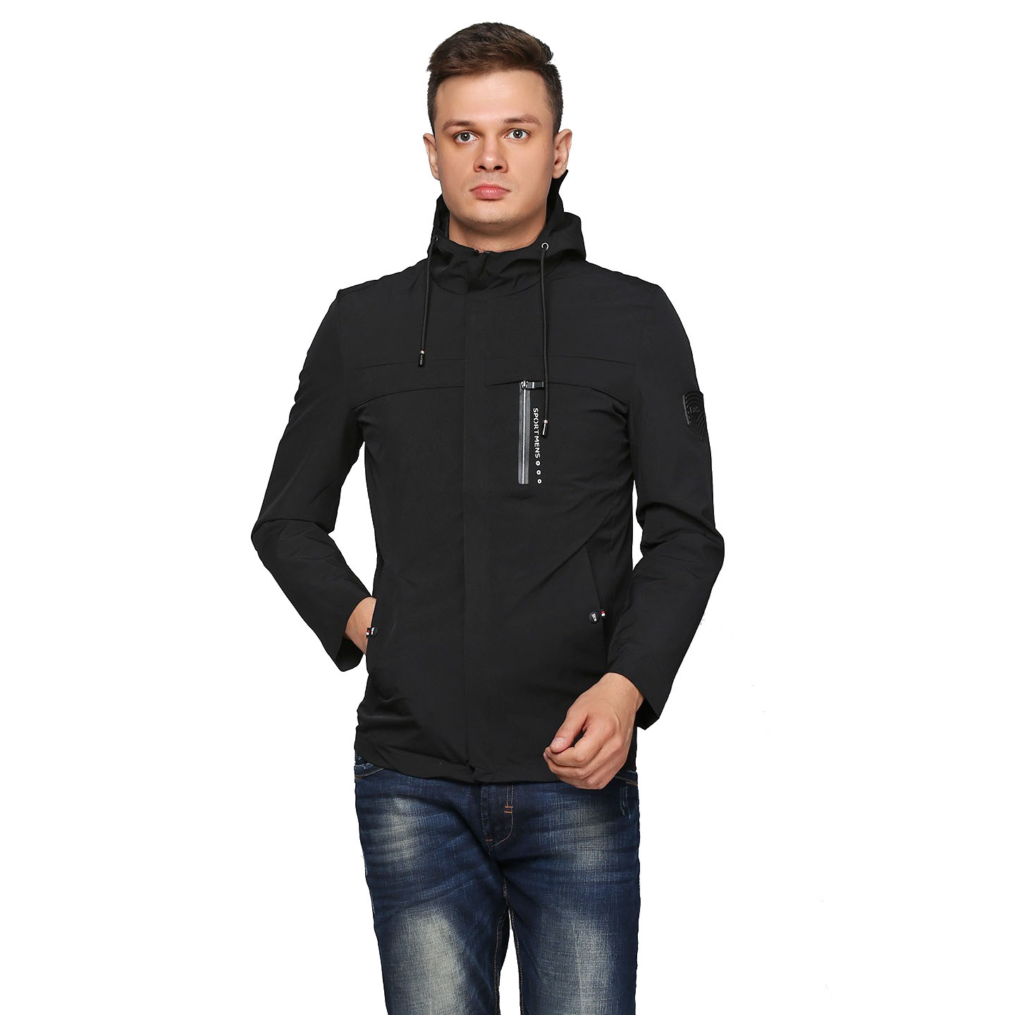 

Ветровка Genevieve 784310 44 (XXL) Черный