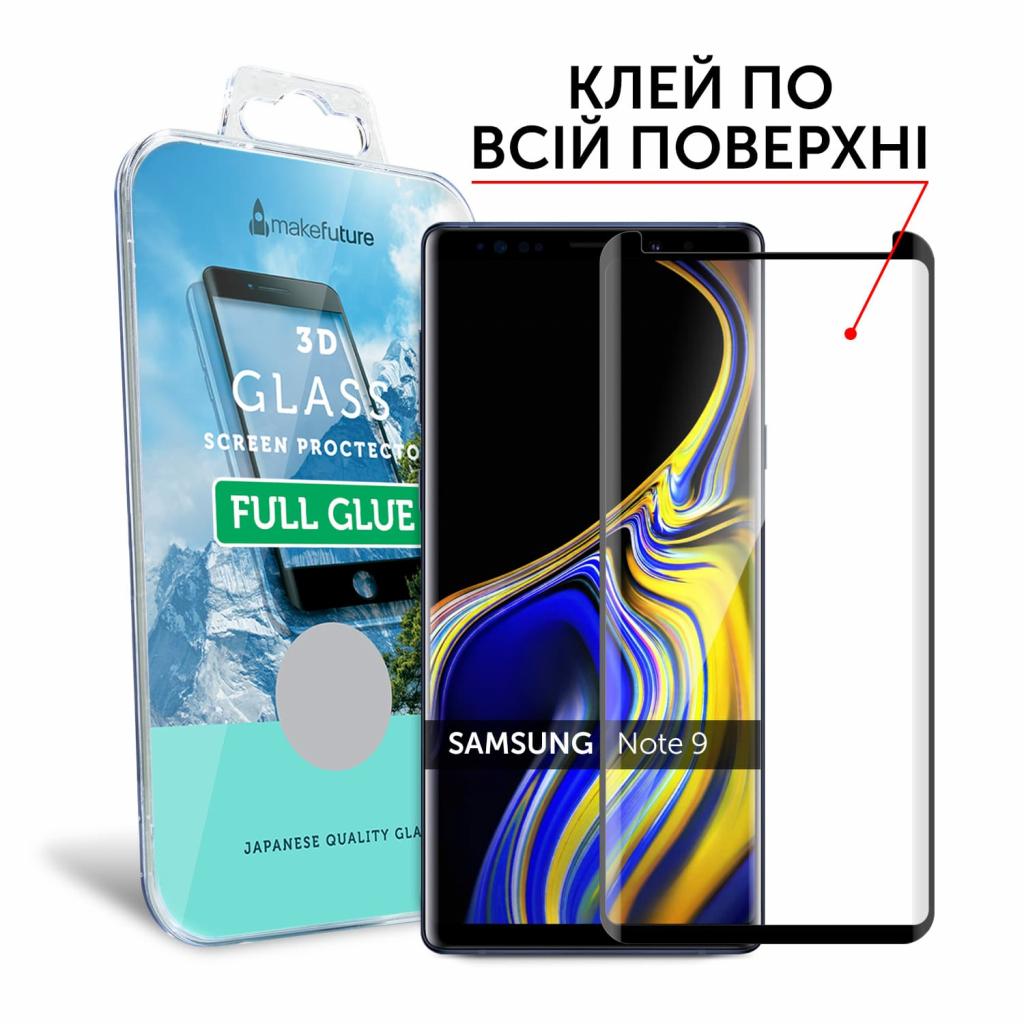 

Стекло защитное MakeFuture для Samsung Note 9 3D Black Full Glue (MG3DFG-SN9)