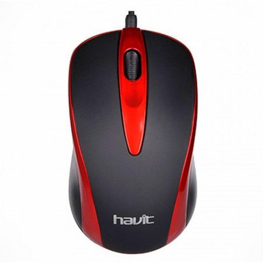 

Мышка Havit HV-MS675 USB Red (22833)