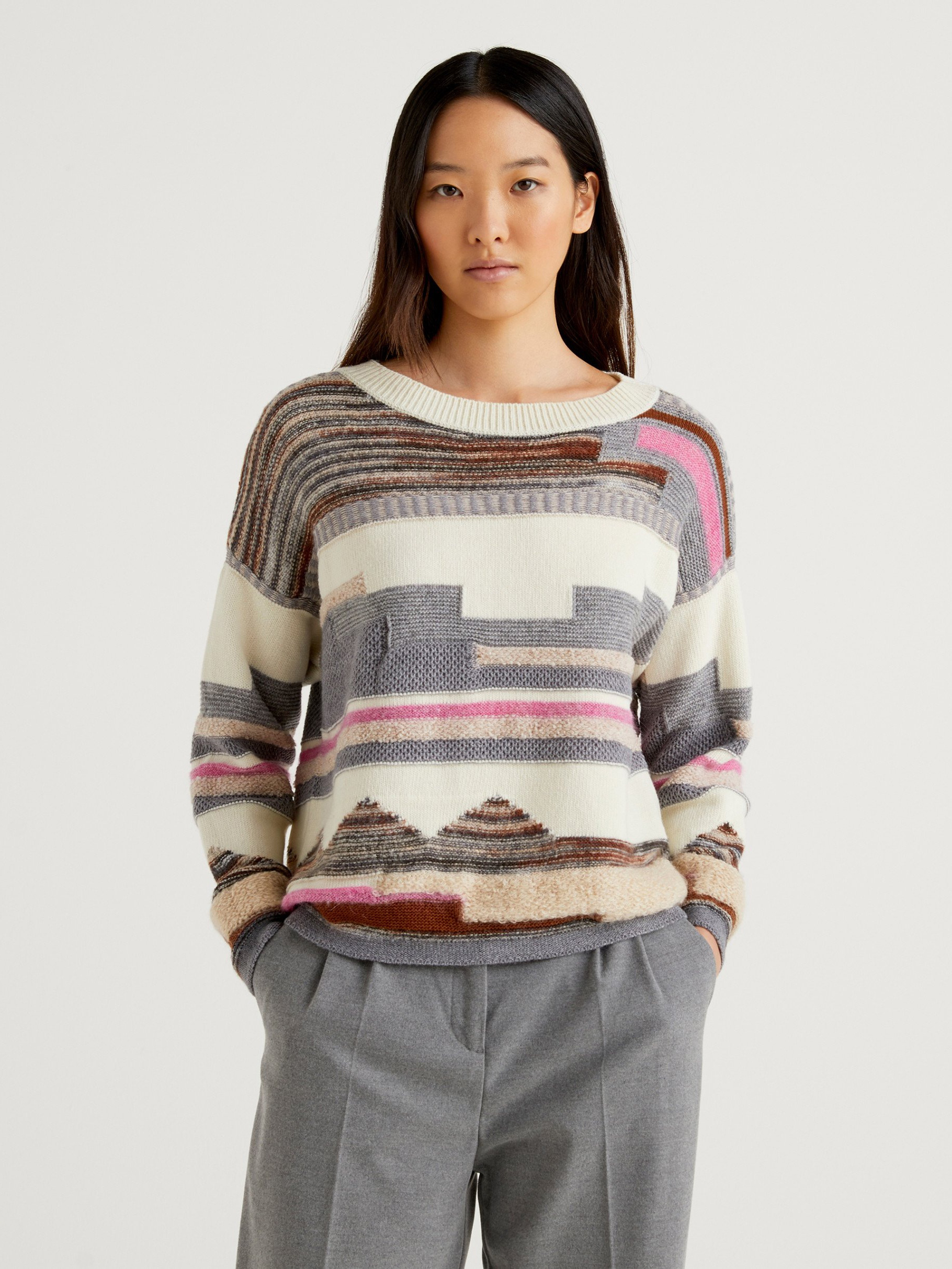 

Джемпер United Colors of Benetton 1144E1P31-72D, Джемпер United Colors of Benetton 1144E1P31-72D L