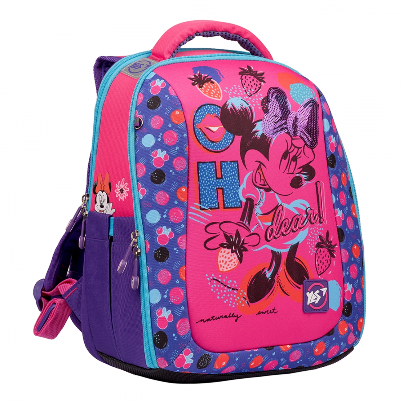 

Рюкзак школьный YES на 2 отделения S-57 Minnie Mouse 558566