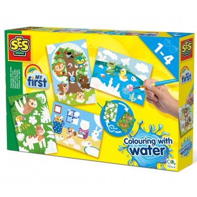 

Набор для творчества Ses Водные рисунки Животные (14456)