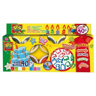 

Набор для творчества Ses Праздничный (10 цветов) (0498S)