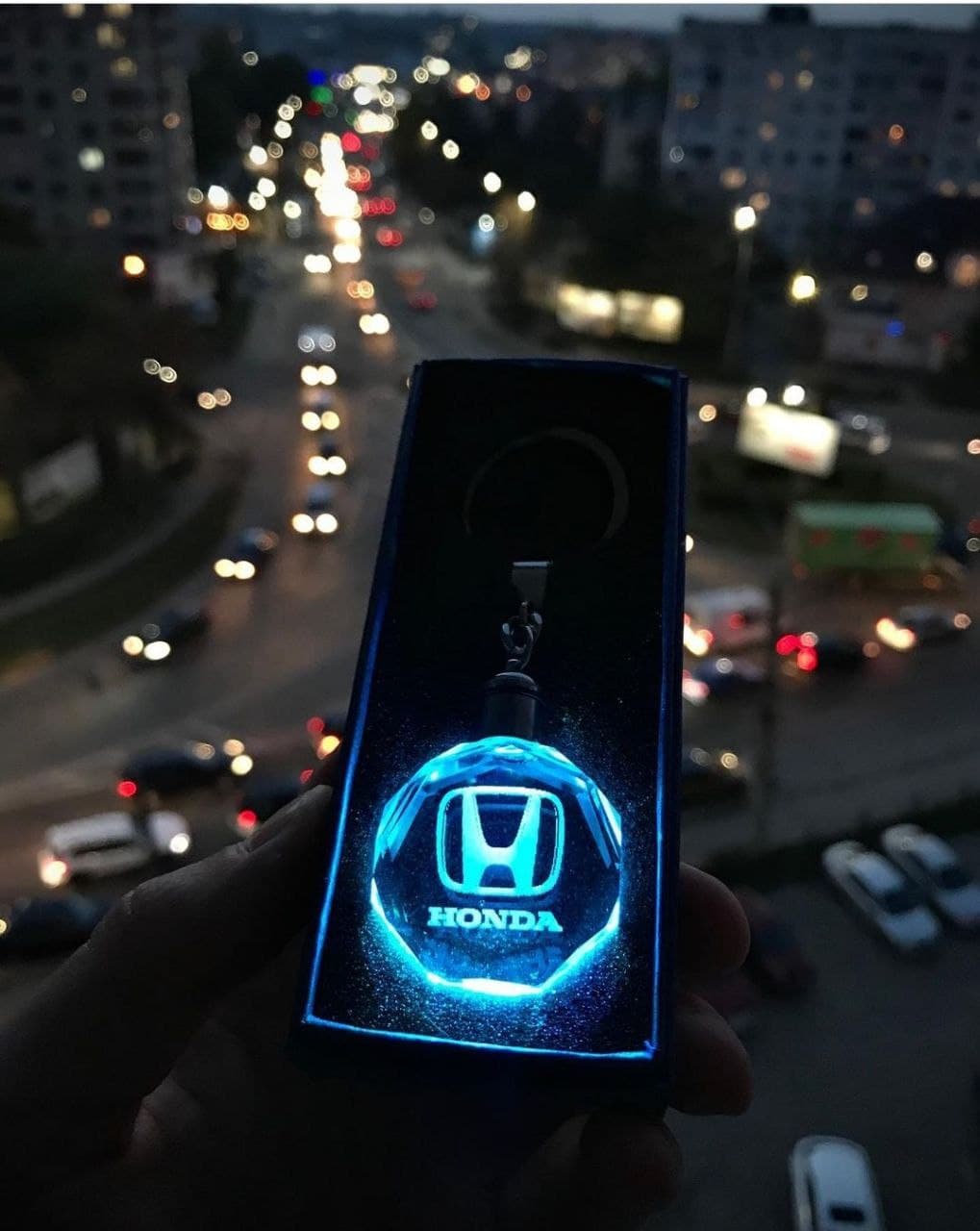 

Led брелок кристал з підсвічуванням HONDA (8075)