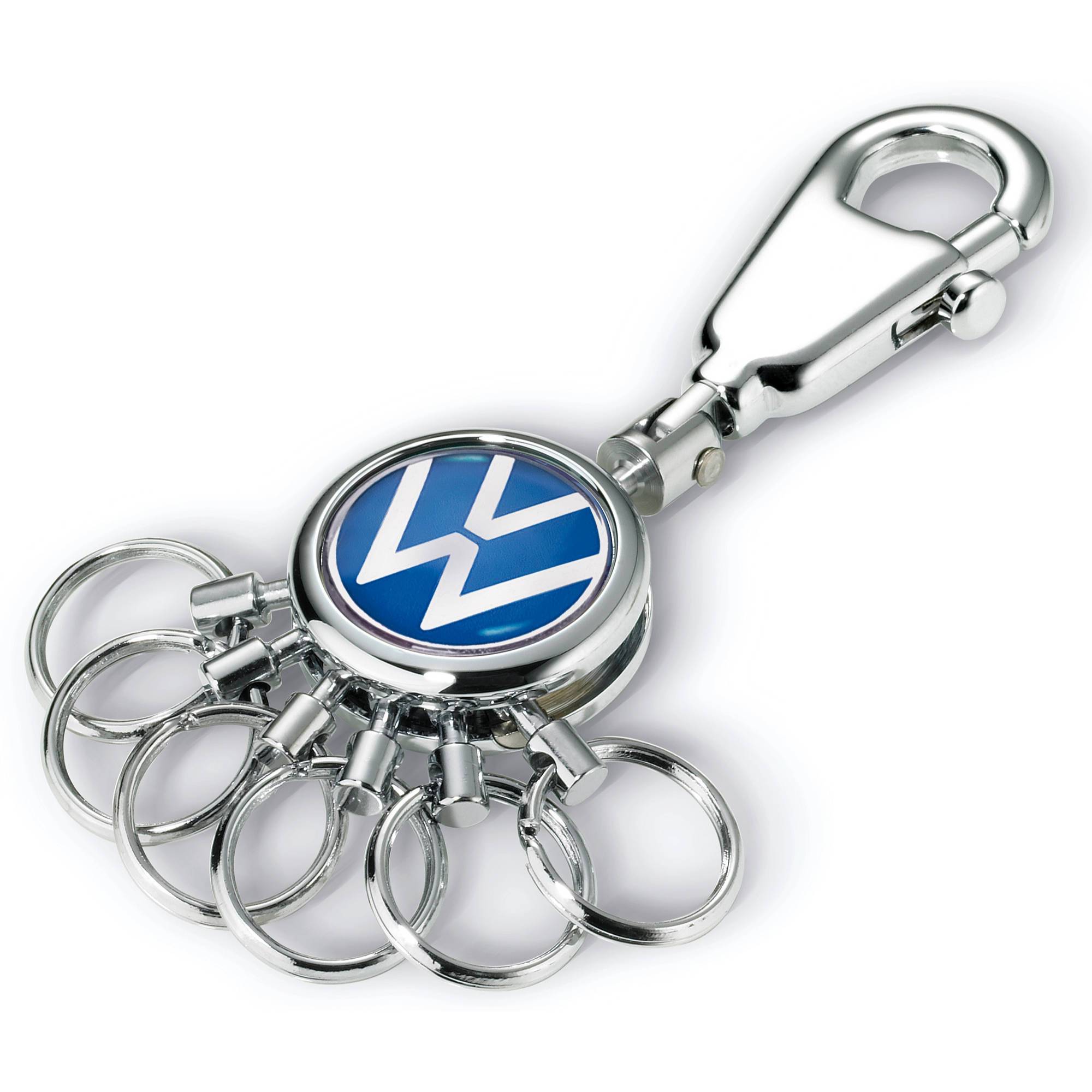 

Брелок Troika с карабином, логотип VW