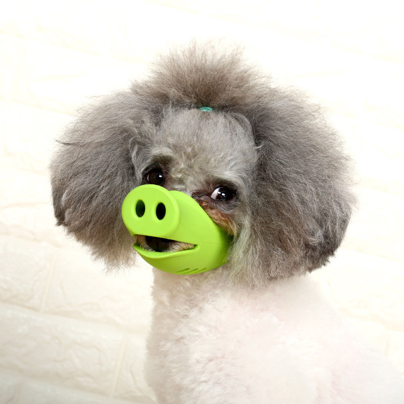 

Намордник силиконовый для собак Lesko SUPER SD Pets Pig Green M (K/OPT2_7853-29905)